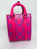 Gucci CC Tennis Pink/Blue Leather