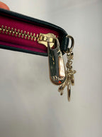 Dior Black and Fuchsia Wallet