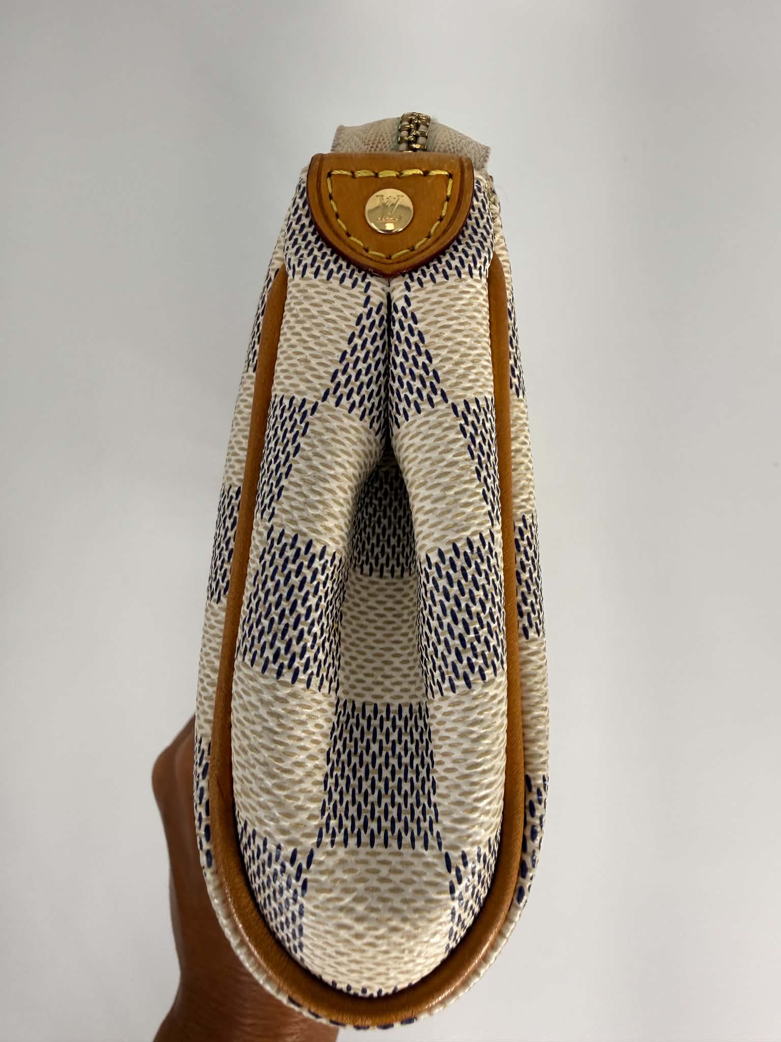 Louis Vuitton Damier Azur Eva Clutch