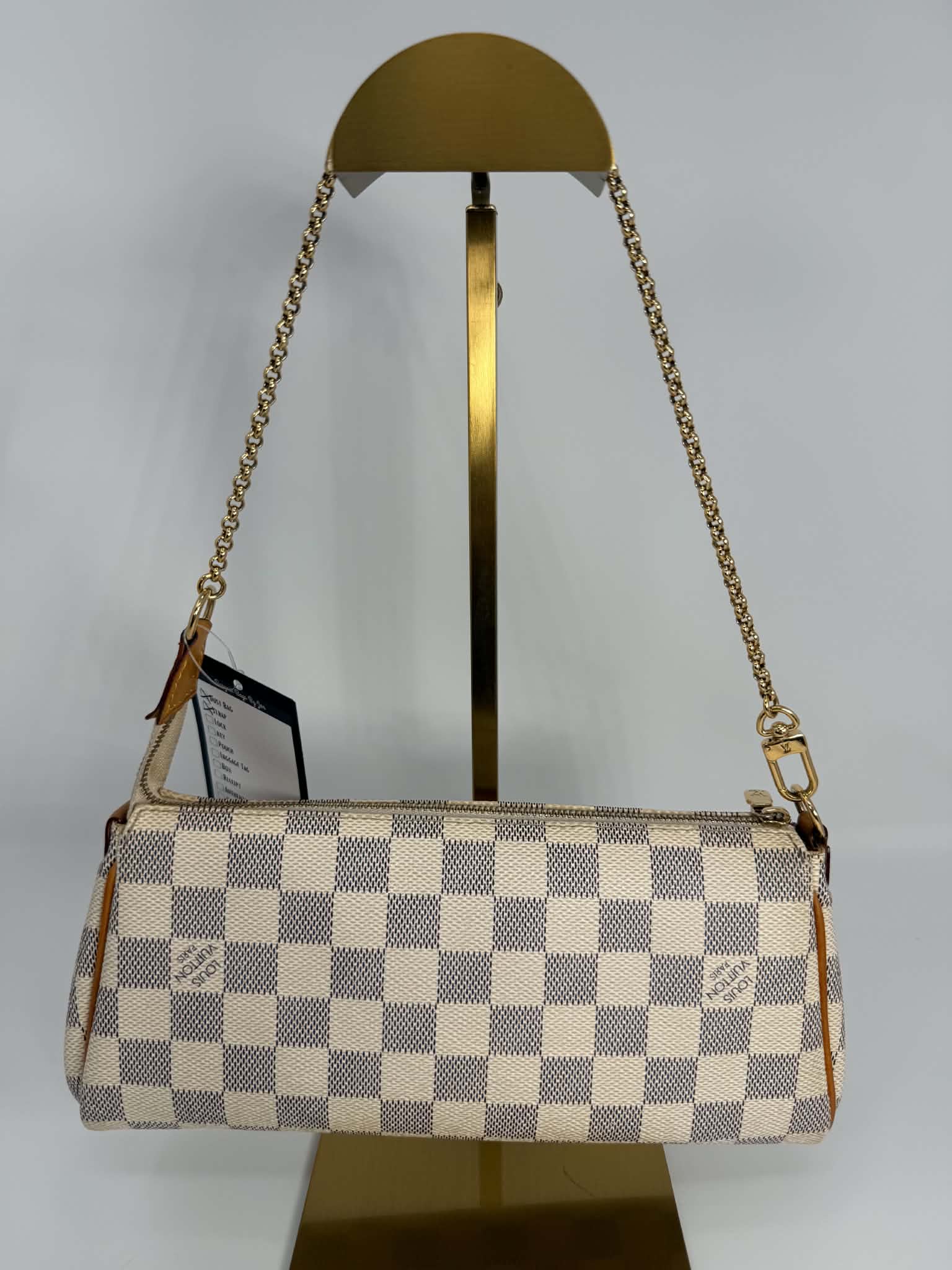 Louis Vuitton Damier Azur Eva Clutch