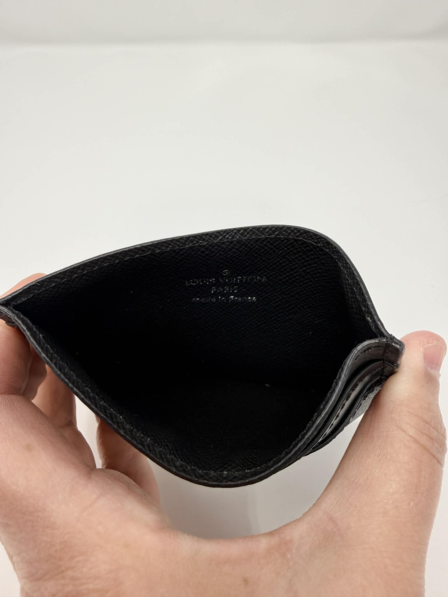 Louis Vuitton Monogram Eclipse Porte-Cartesian Double Card Holder