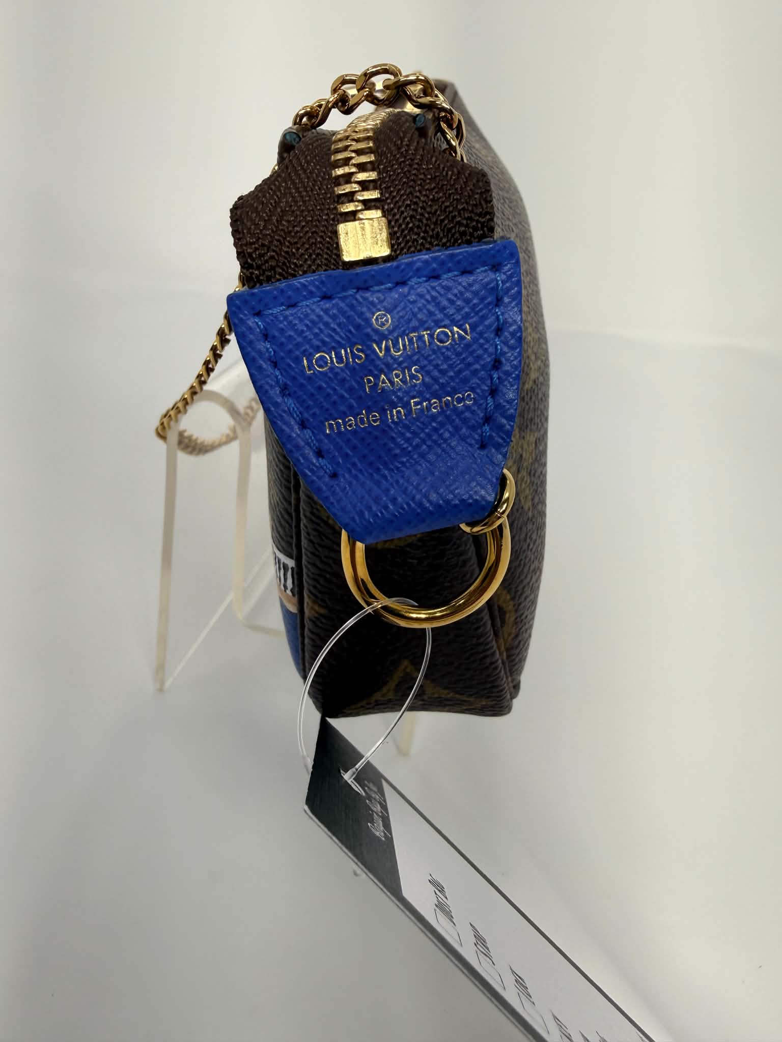 Louis Vuitton Monogram 2019 Christmas Animation Mini Venice Pochette Accessories Blue
