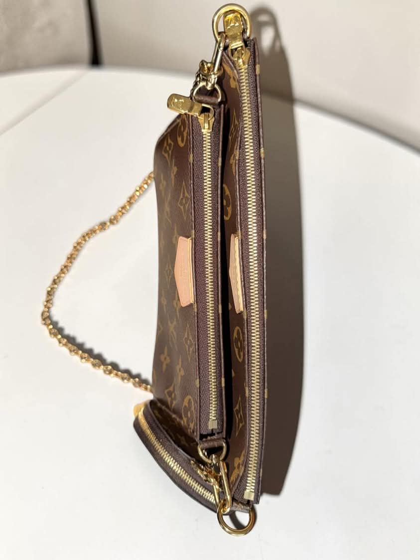 Louis Vuitton Multi-Pochette Accessories Monogram Green Strap