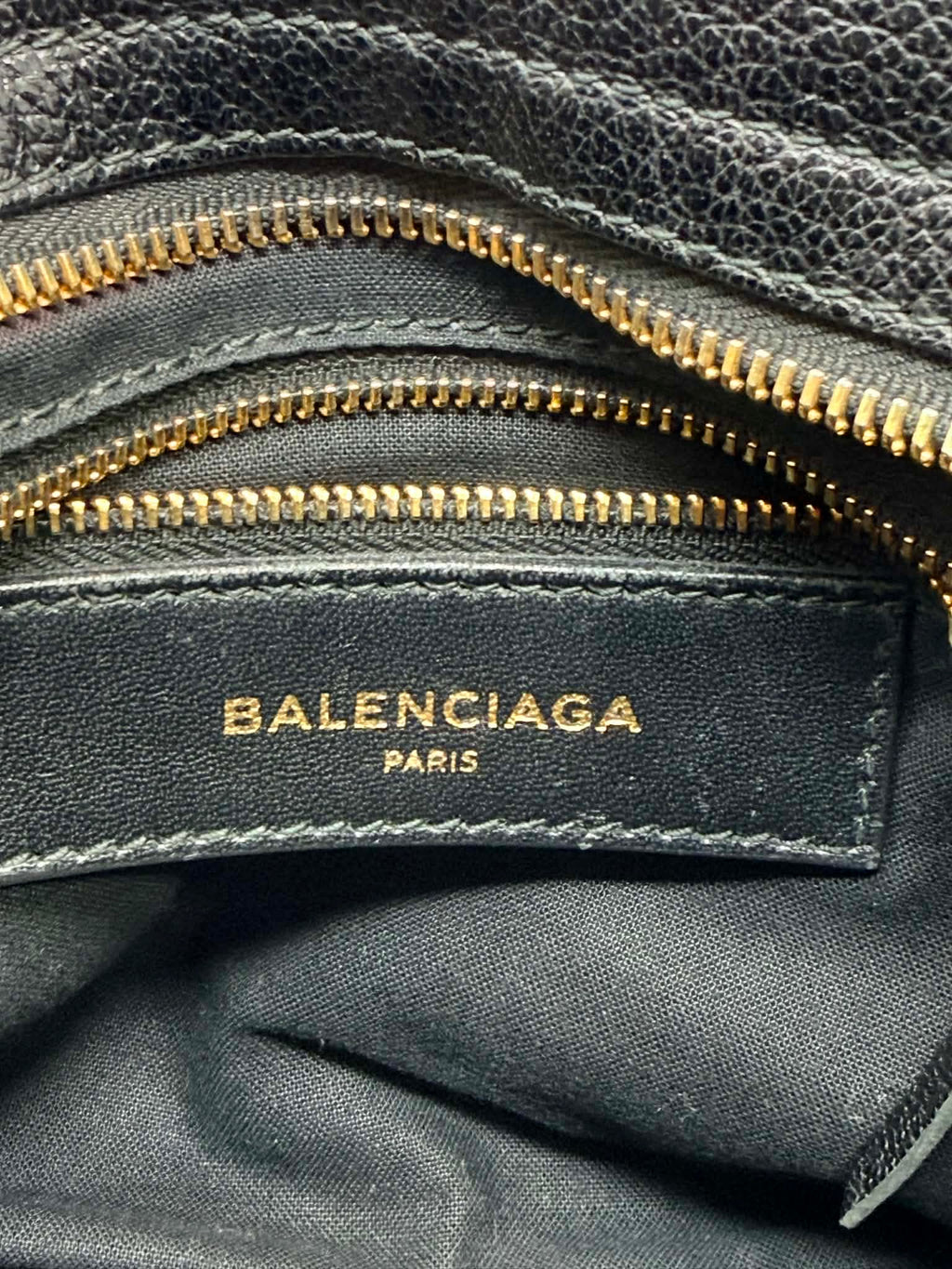 Balenciaga Mini City Bag Black with Mirror