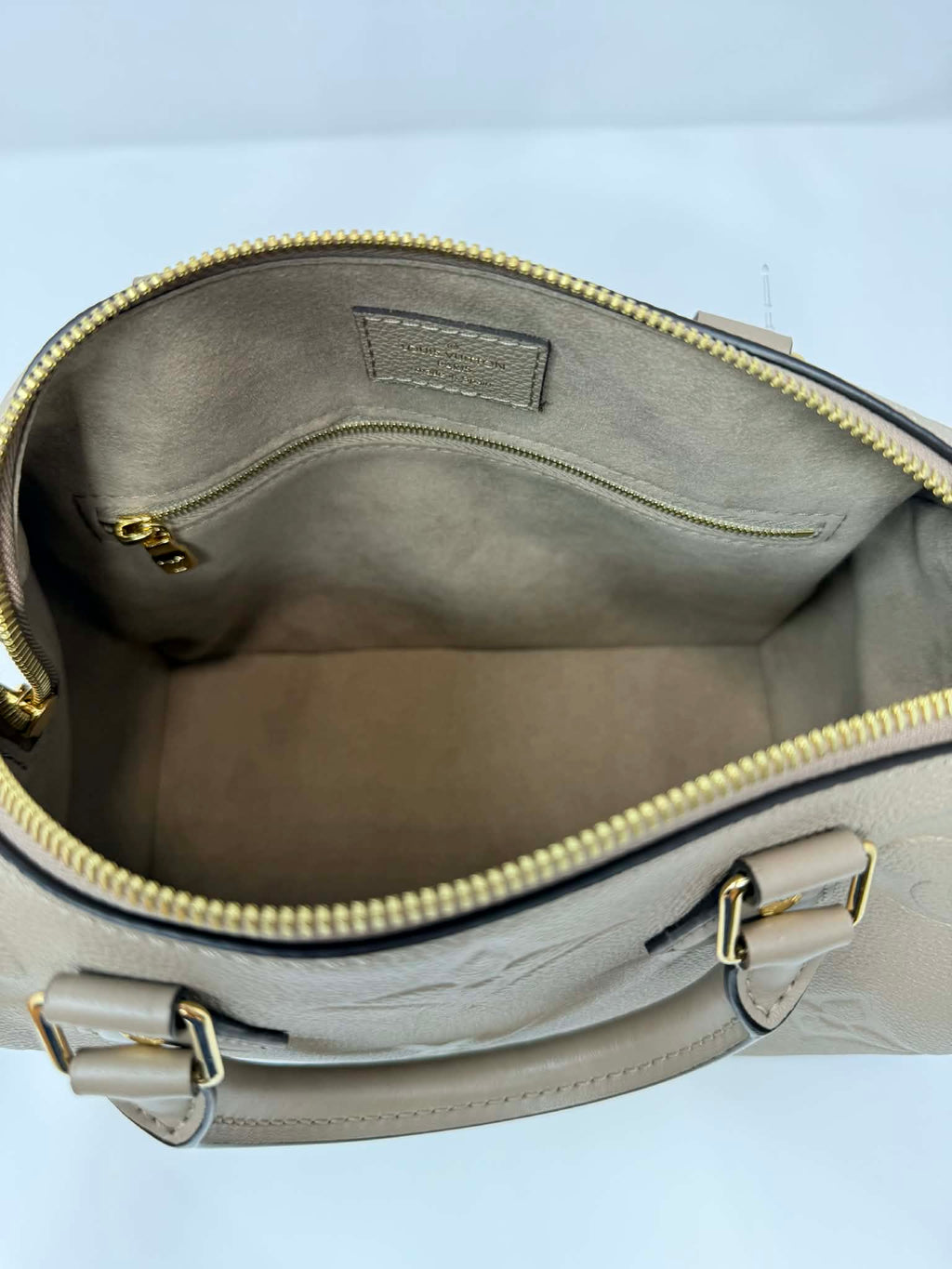 Louis Vuitton Empriente Speedy 25 Bando in Turtledove