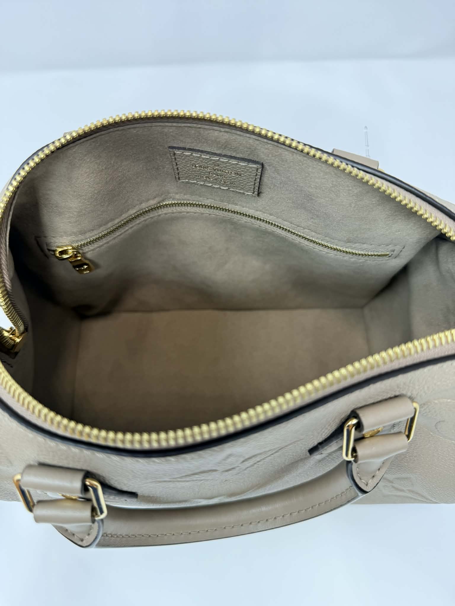 Louis Vuitton Empriente Speedy 25 Bando in Turtledove