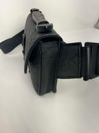 Louis Vuitton S Lock Sling Bag in black Taurillon leather