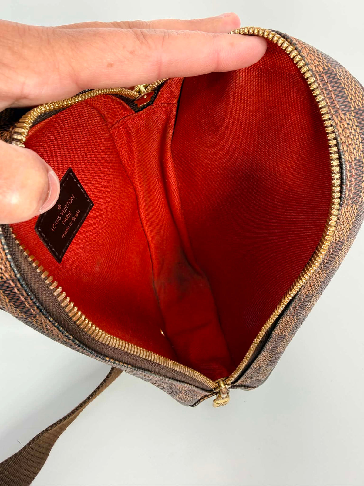Louis Vuitton Damier Ebene Pochette Gange