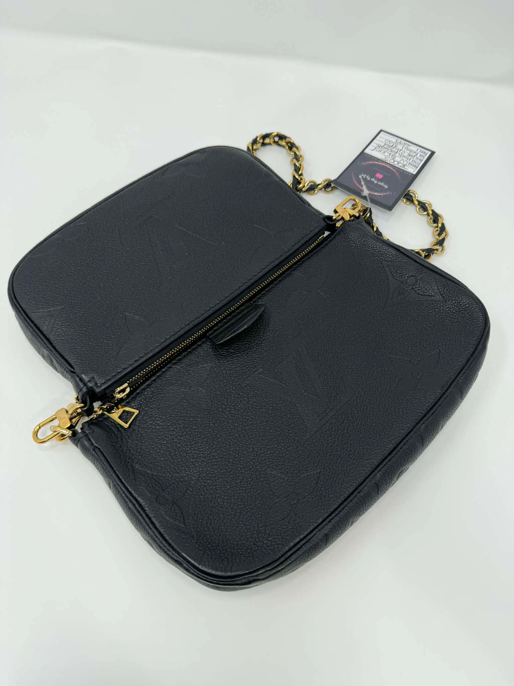 Louis Vuitton Black Empreinte Multi Pochette Accessories