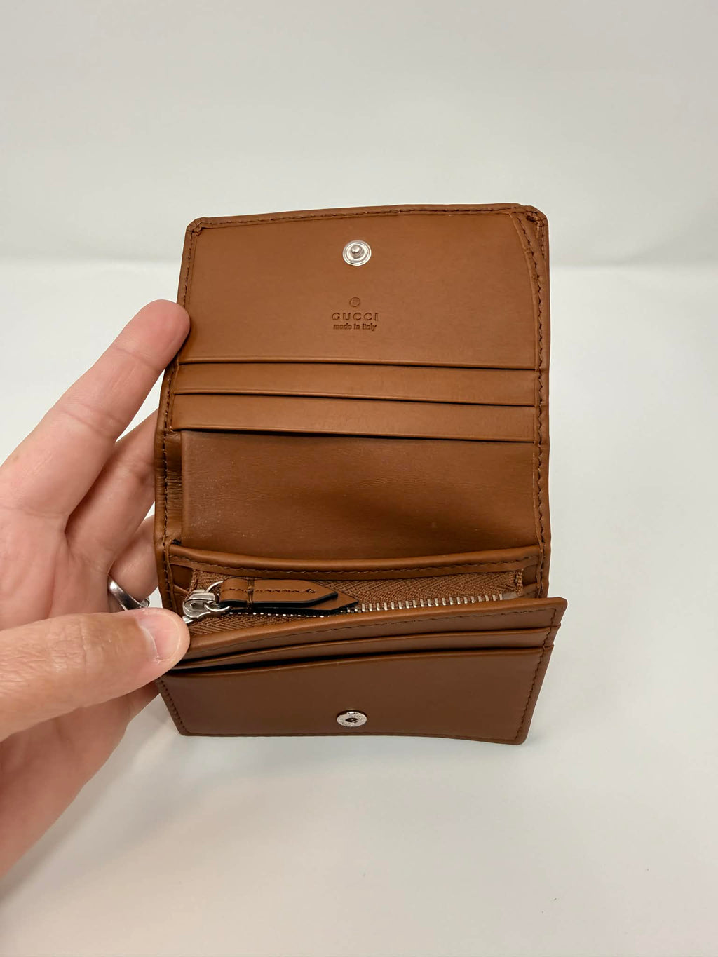 Gucci Denim Mini Wallet