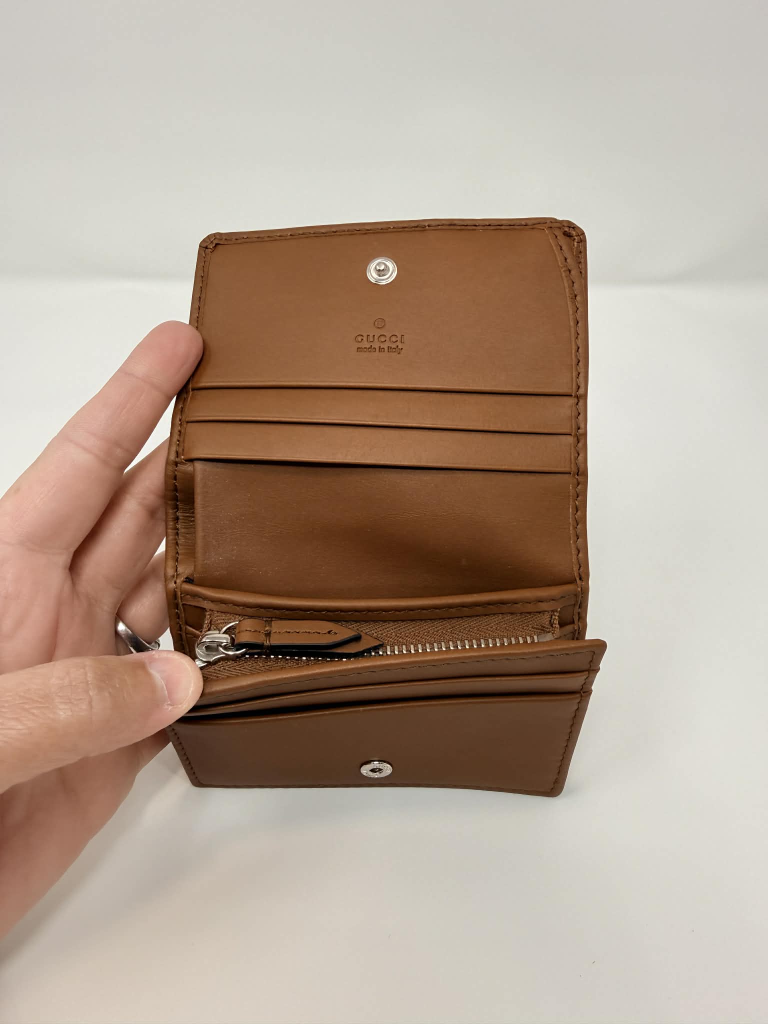 Gucci Denim Mini Wallet