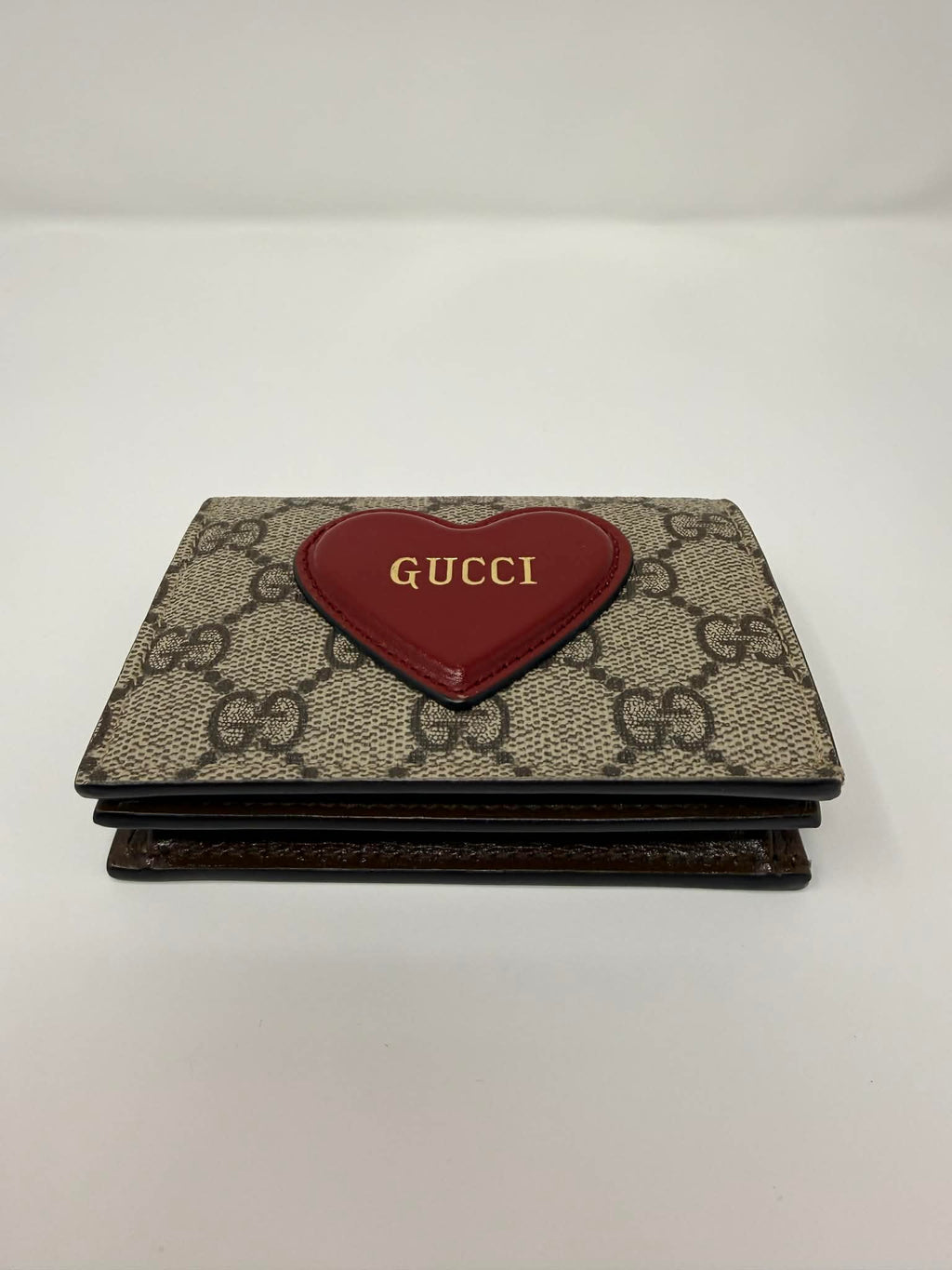 Gucci Heart Card Holder Mini Wallet