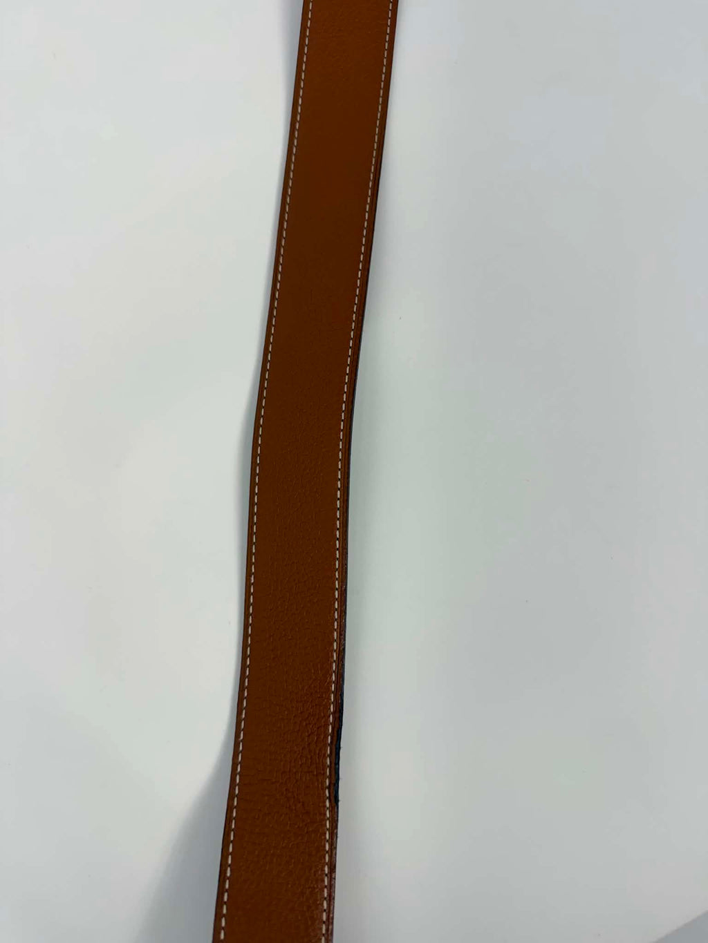 Hermes Reversible Belt Black/Brown Gold Size 80 Tan