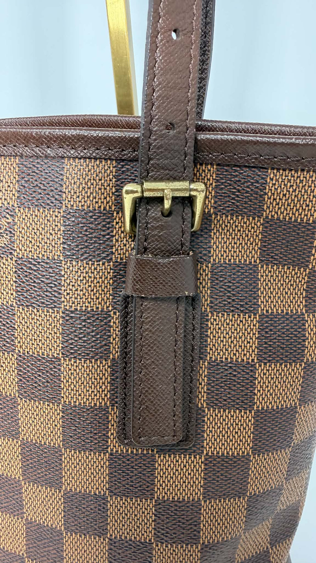 Louis Vuitton Damier Ebene Bucket Bag