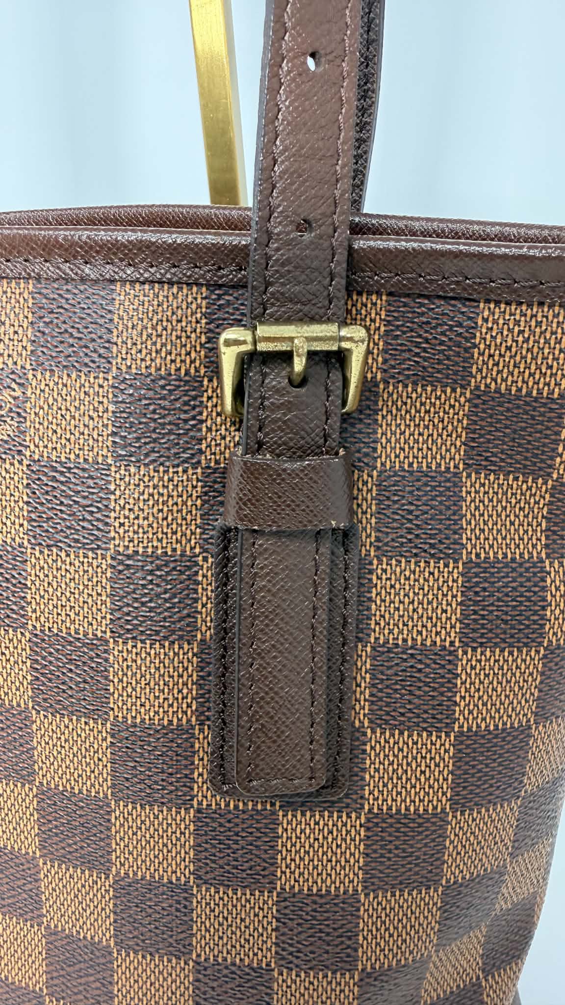 Louis Vuitton Damier Ebene Bucket Bag