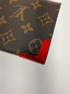 Louis Vuitton Monogram Sarah Retiro Wallet Cherry