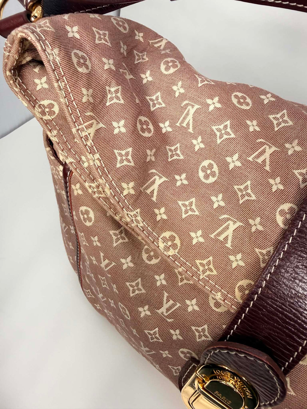 Louis Vuitton Sepia Monogram Mini Lin Idylle Romance Bag