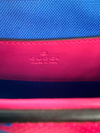 Gucci CC Tennis Pink/Blue Leather