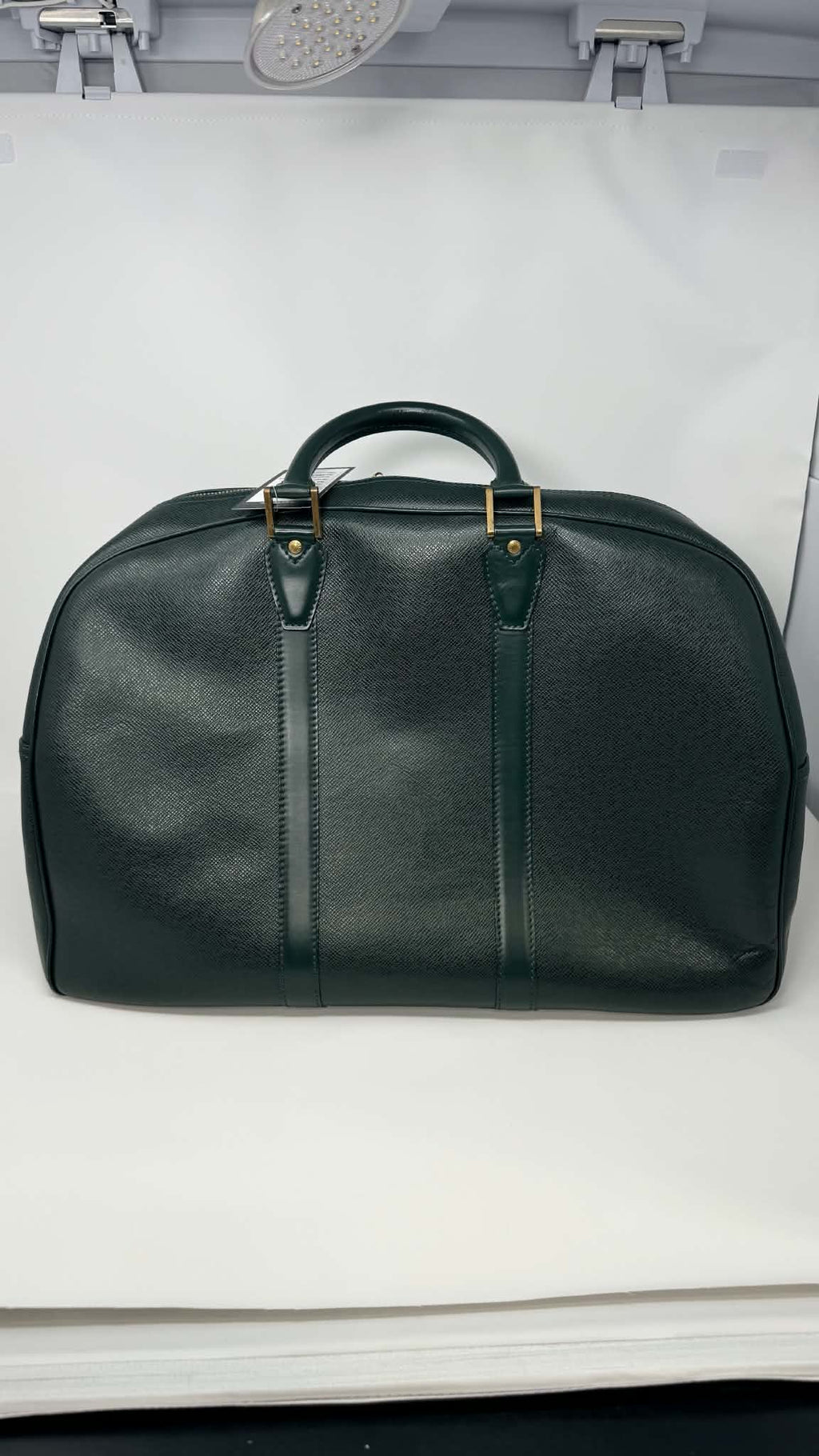 Louis Vuitton Vintage Kendall Taiga Leather Travel Bag