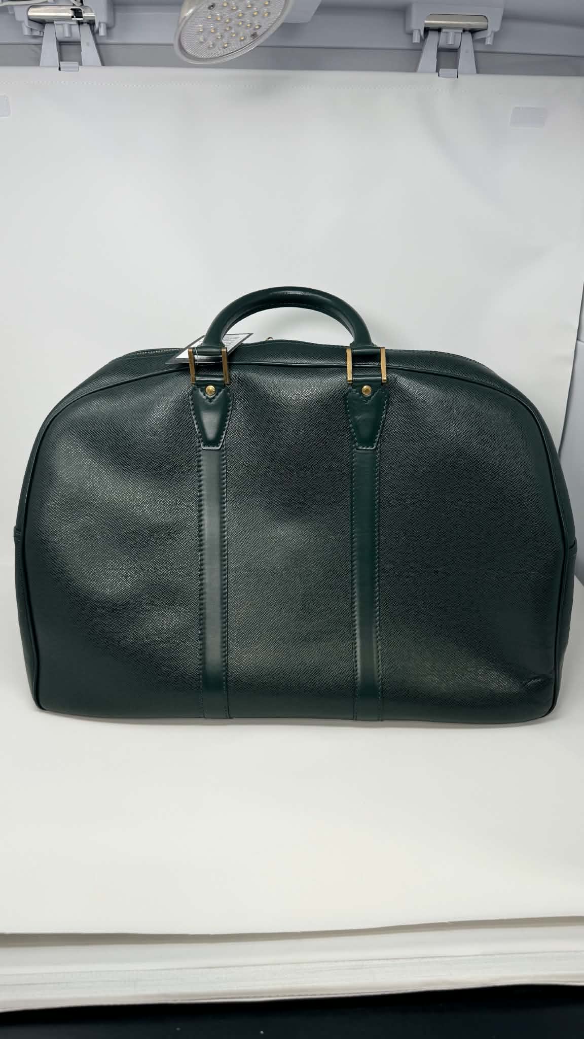Louis Vuitton Vintage Kendall Taiga Leather Travel Bag