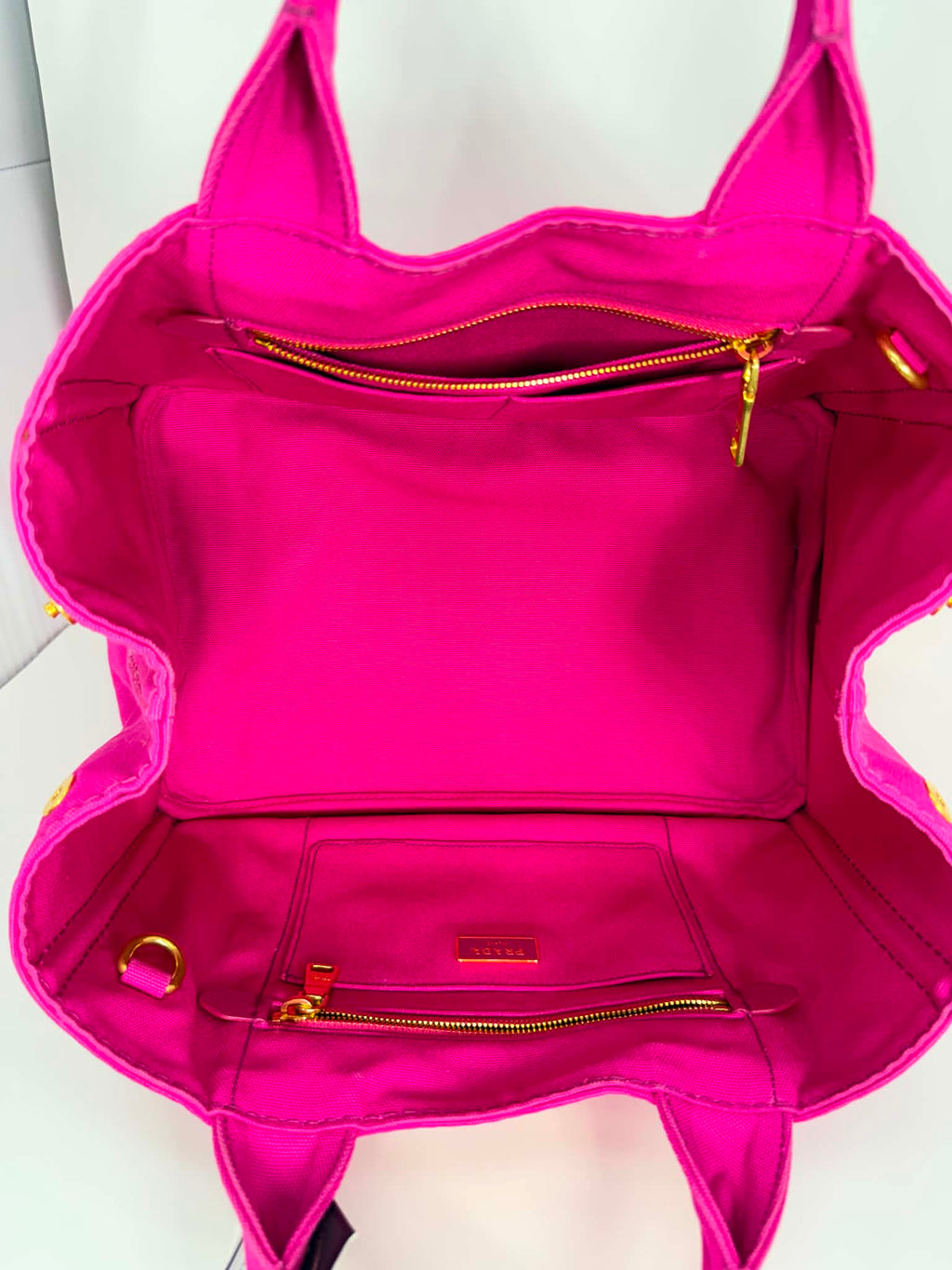 Prada Canapa Tote Bag