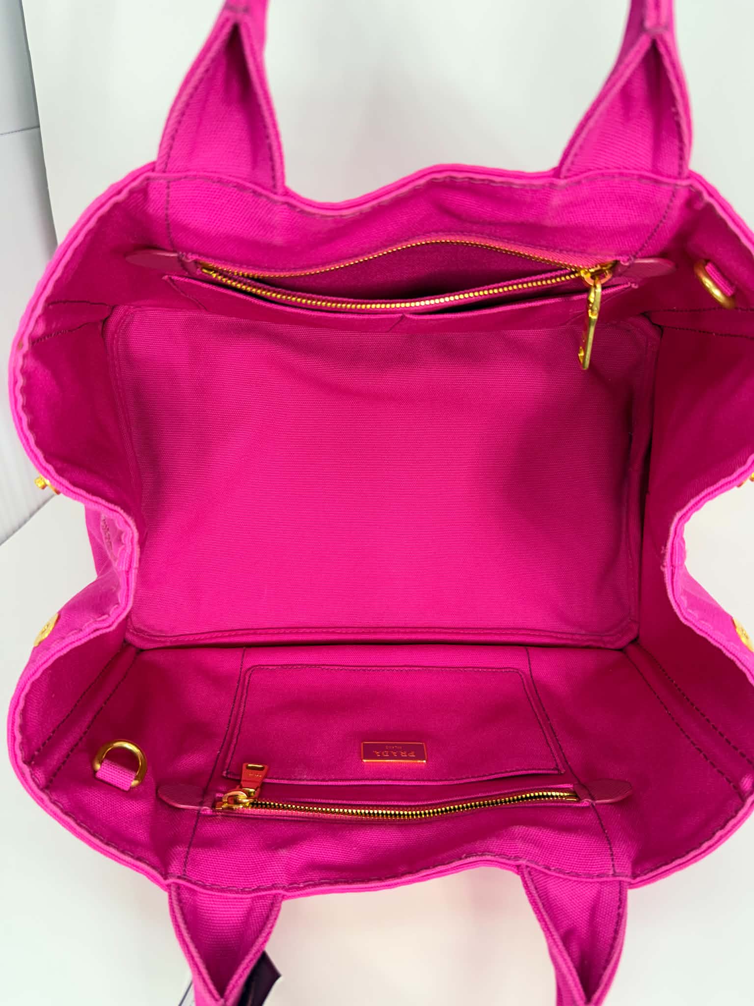 Prada Canapa Tote Bag