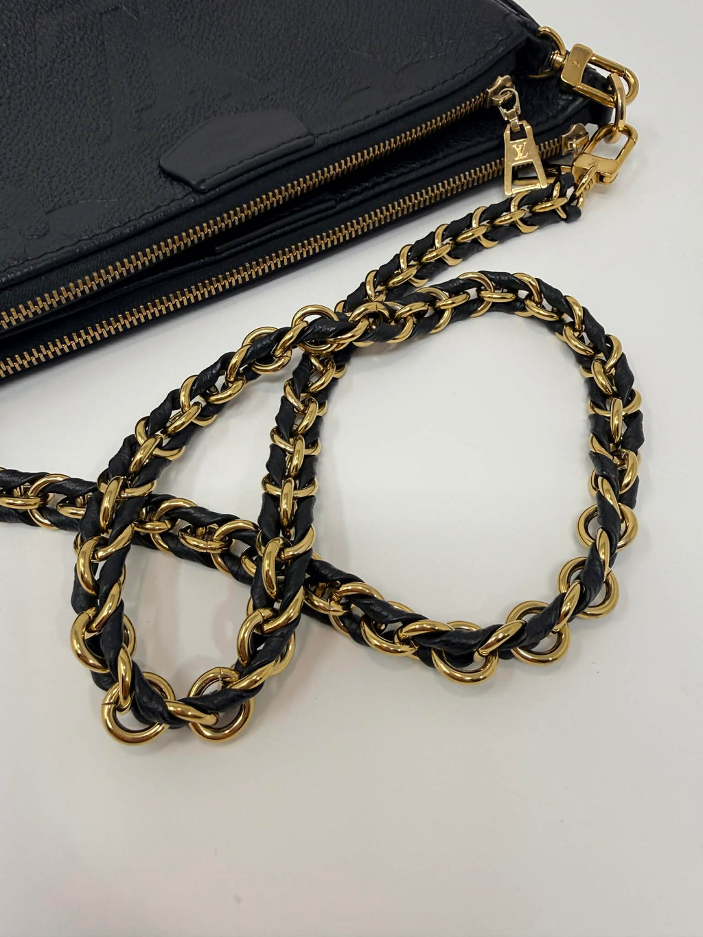 Louis Vuitton Black Empreinte Multi Pochette Accessories