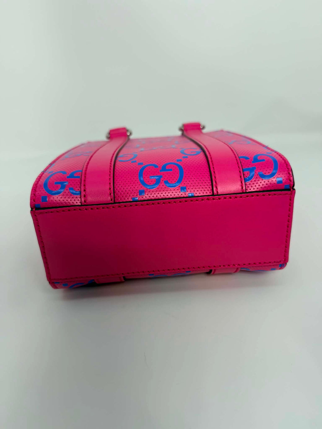 Gucci CC Tennis Pink/Blue Leather