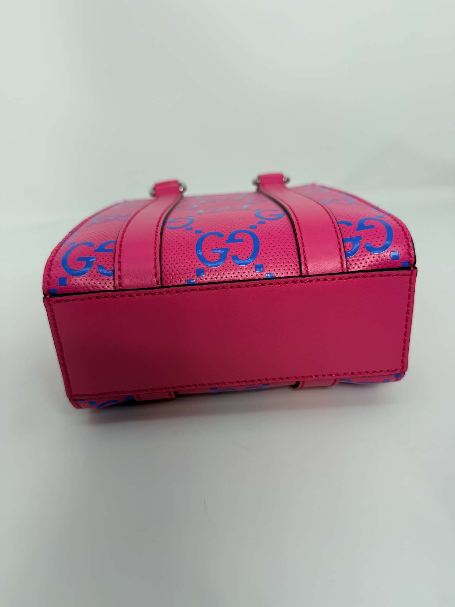 Gucci CC Tennis Pink/Blue Leather