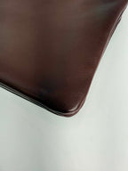 Celine Lambskin Small Trio Crossbody Bag Burgundy