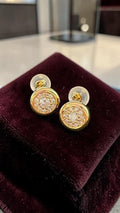 Diamond Earrings 18K Yellow Gold