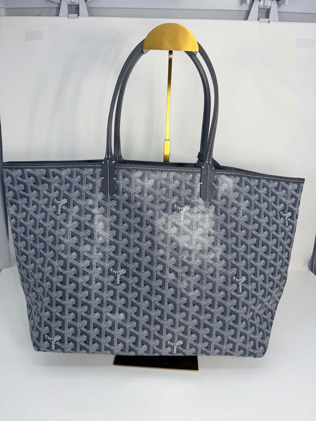 Goyard Goyardine Saint Louis PM Grey