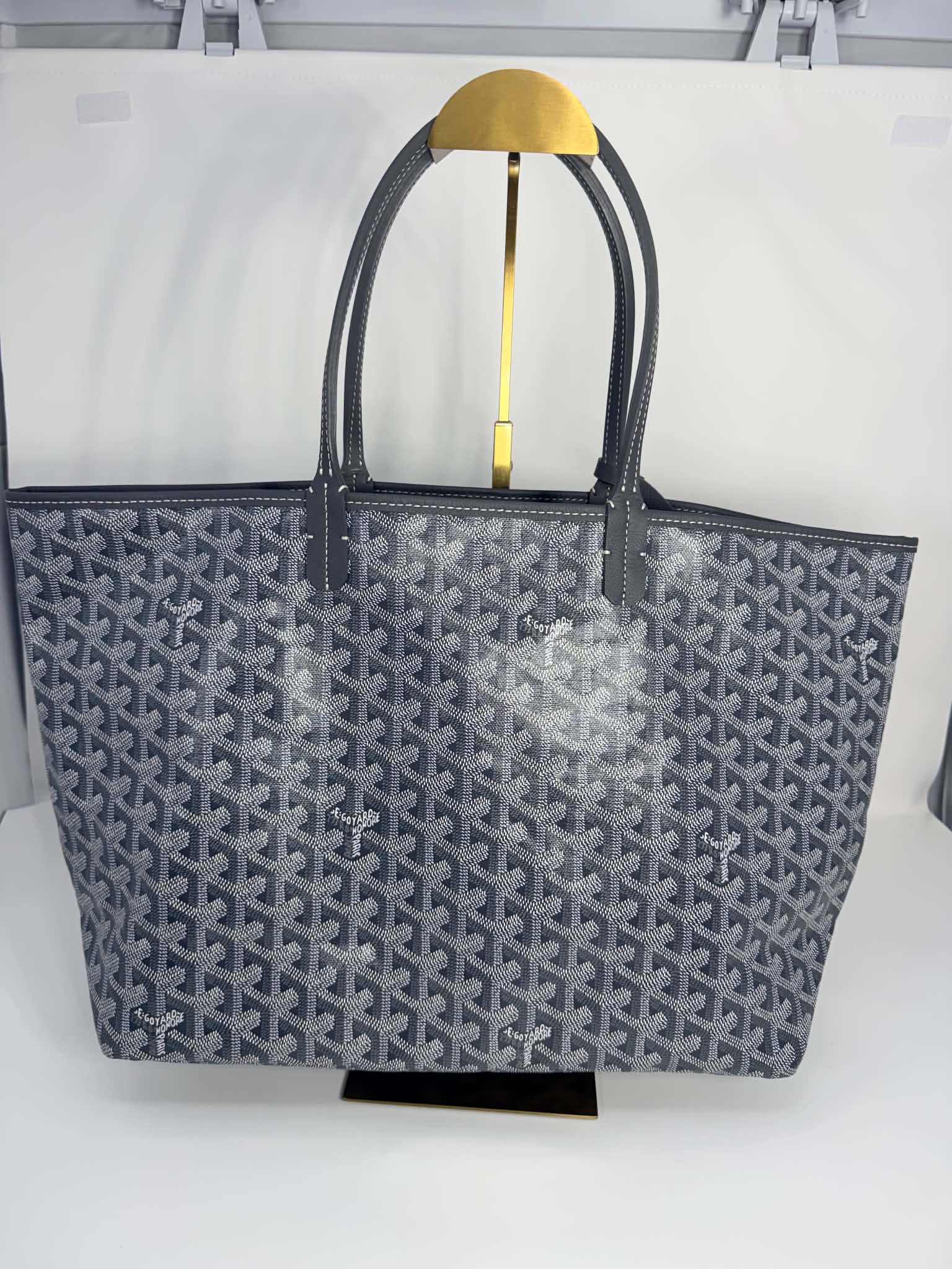 Goyard Goyardine Saint Louis PM Grey