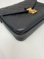 Louis Vuitton Metis Pochette Black Empriente Leather