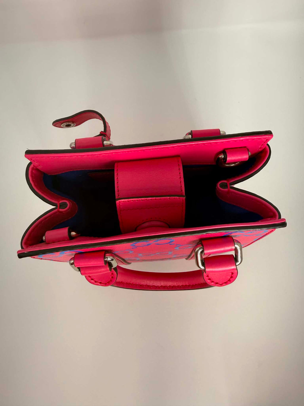 Gucci CC Tennis Pink/Blue Leather