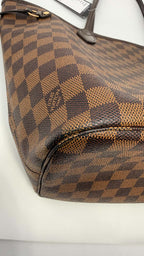 Louis Vuitton Neverful MM Damier Ebene Set with Pouch