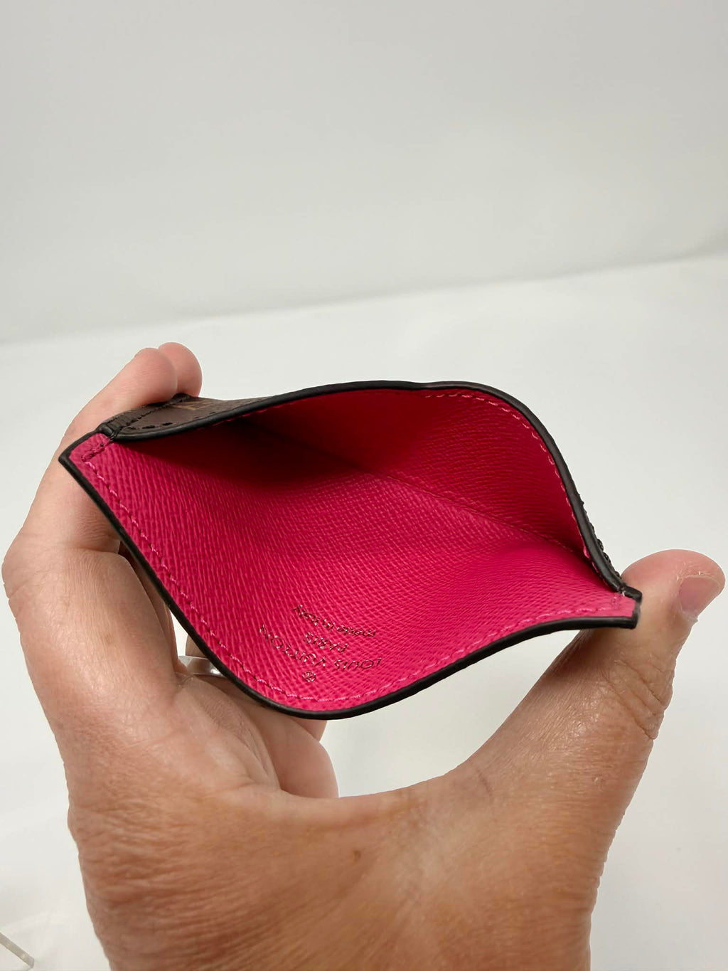 Louis Vuitton Card Holder and Insert Hot Pink