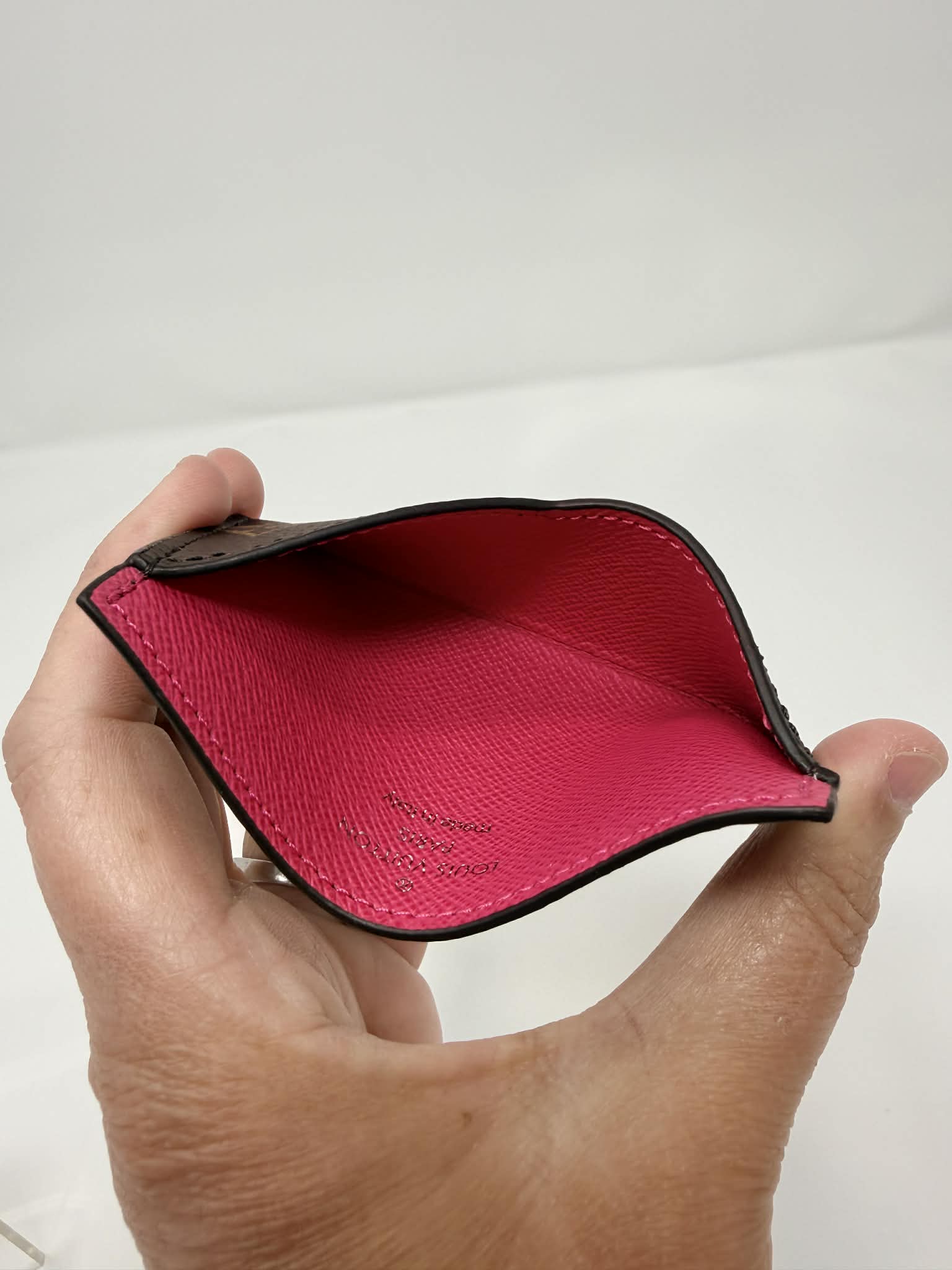 Louis Vuitton Card Holder and Insert Hot Pink