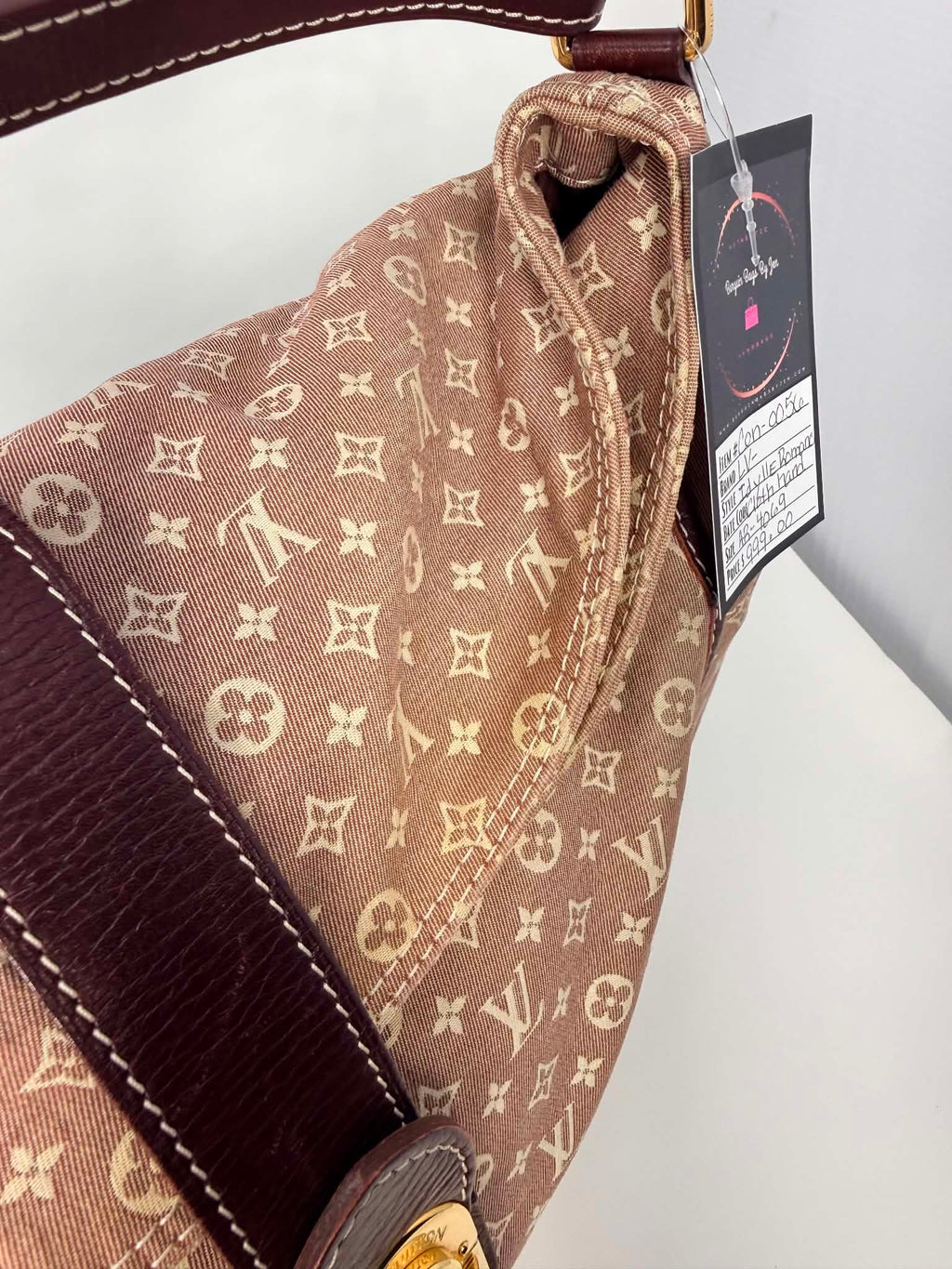 Louis Vuitton Sepia Monogram Mini Lin Idylle Romance Bag