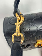 Gucci Padlock Top Handle Embossed