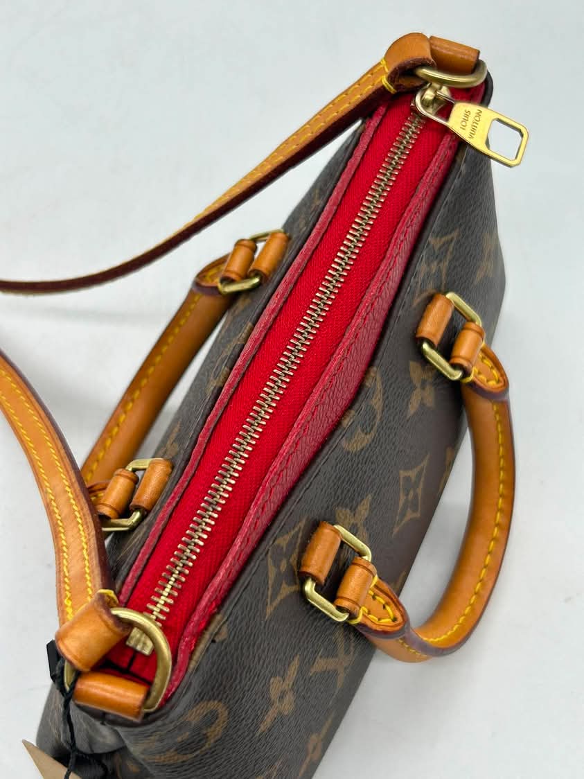 Louis Vuitton Monogram Nano Pallas Cherry