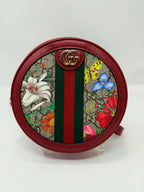 Gucci Flora Ophidia Round Backpack with Free Gucci Key Cles