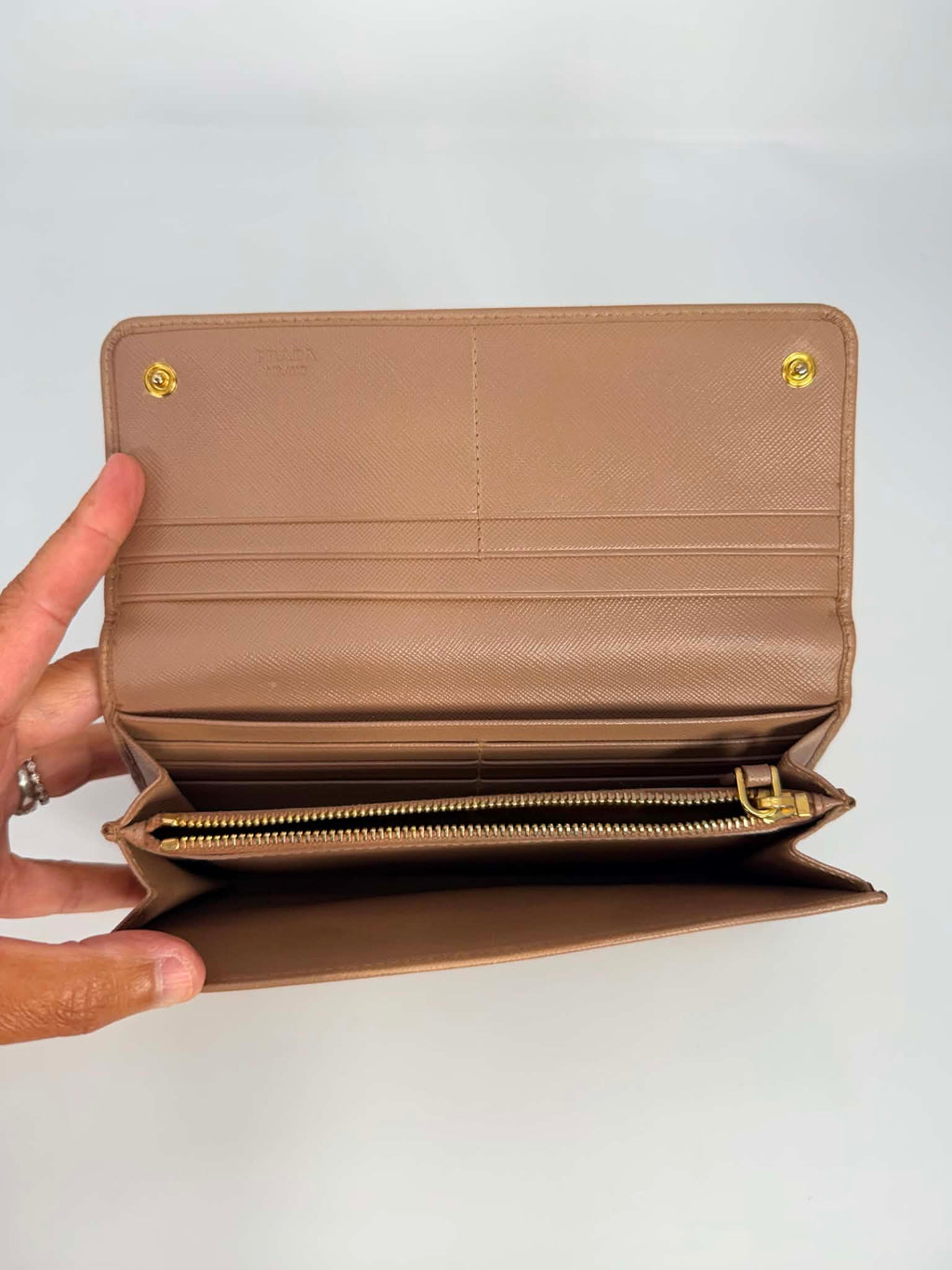 Prada Saffiano Large Wallet