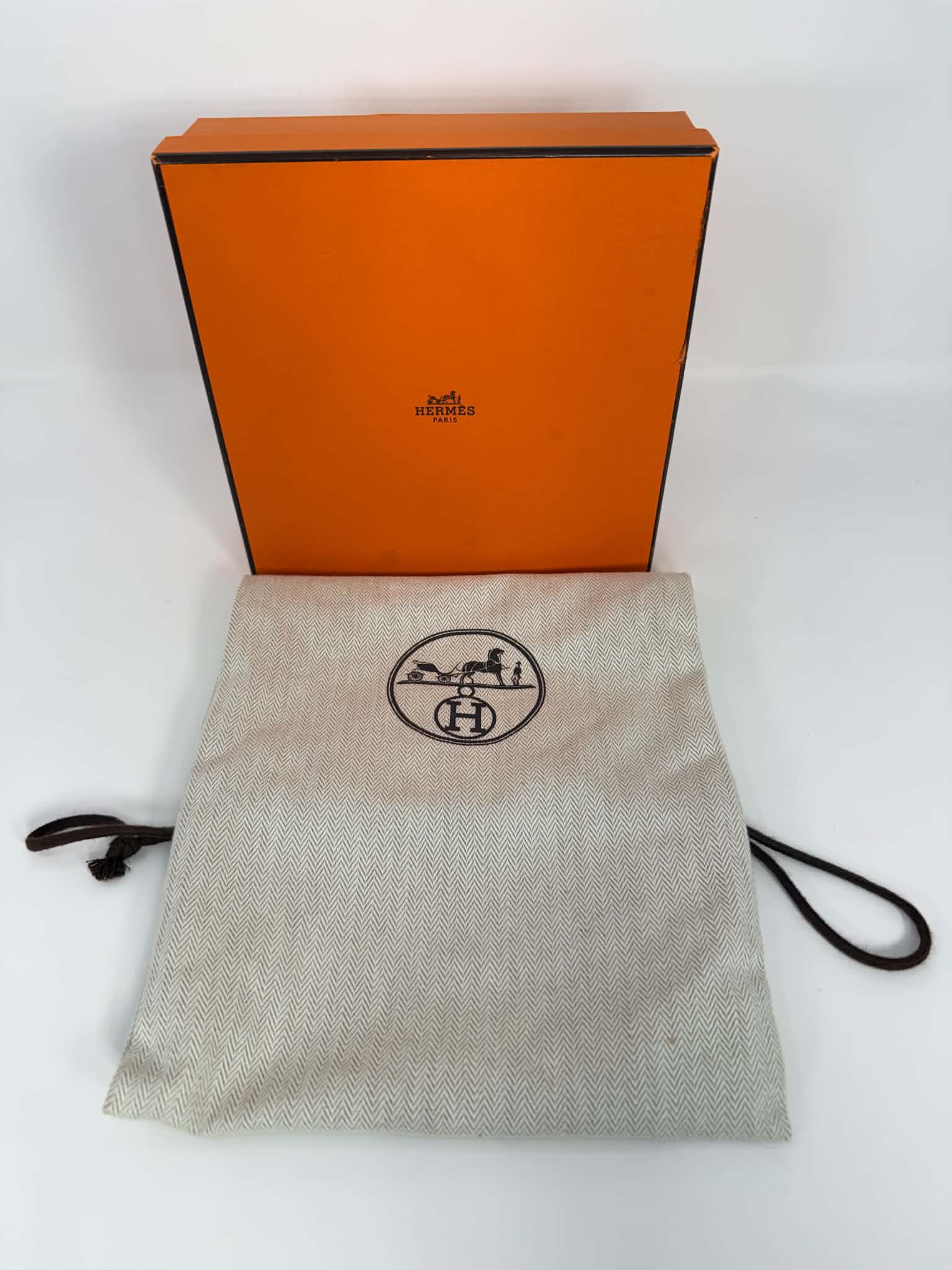 Hermes Reversible Belt Black/Brown Gold Size 80 Tan