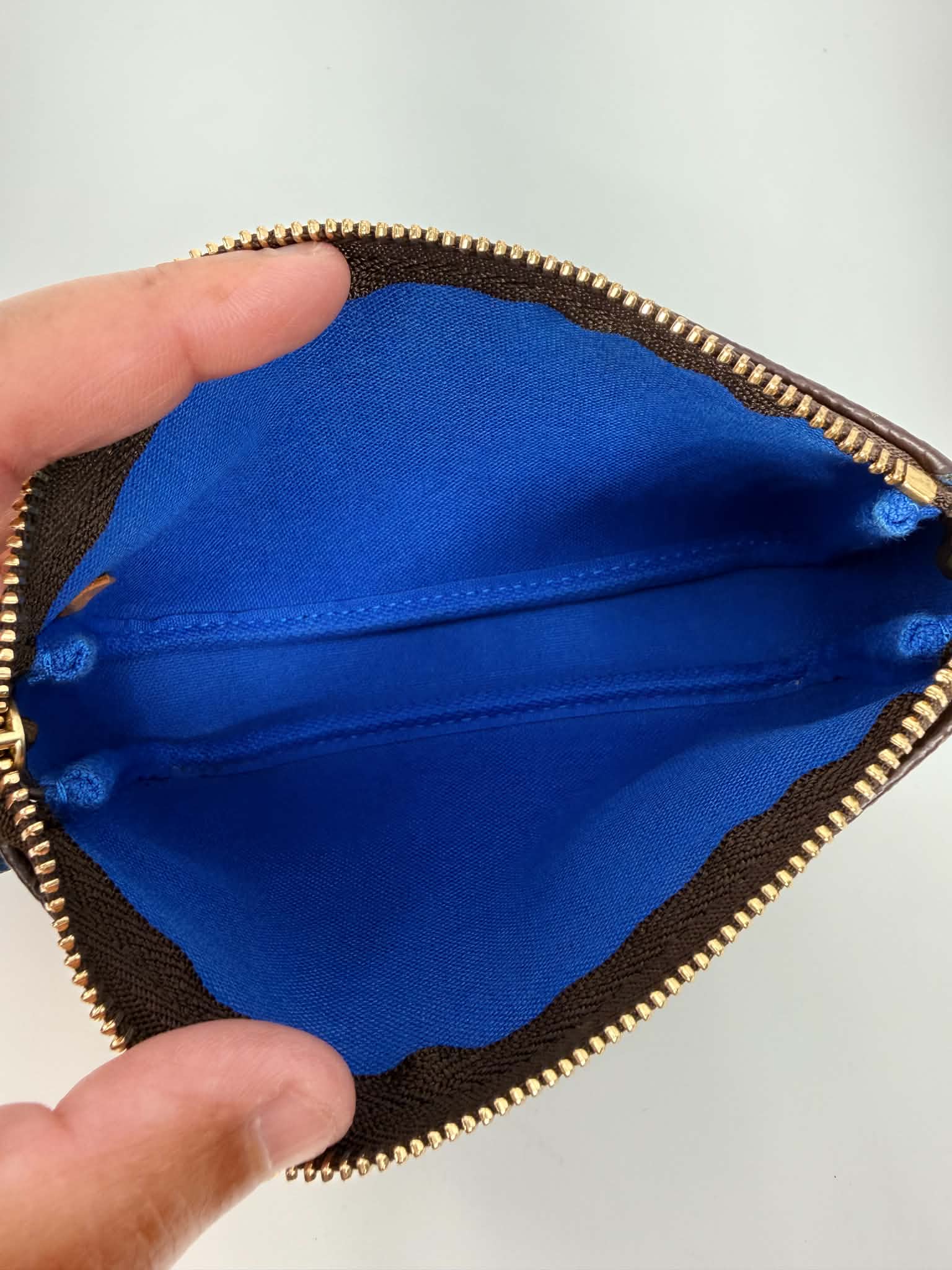 Louis Vuitton Monogram 2019 Christmas Animation Mini Venice Pochette Accessories Blue