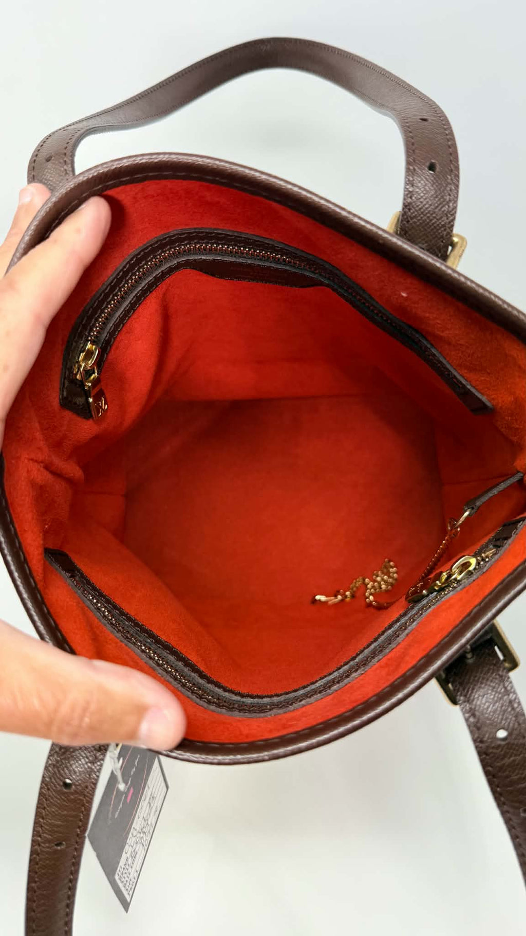Louis Vuitton Damier Ebene Bucket Bag