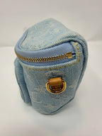 Louis Vuitton Mini Blue Denim Bumbag