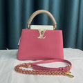 Louis Vuitton Capucines BB Pink- Two Tone