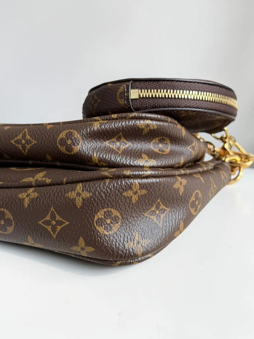 Louis Vuitton Multi-Pochette Accessories Monogram Green Strap