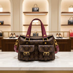 Louis Vuitton Monogram Manhattan NM Raisin